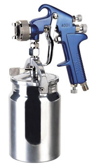 Muzi 4001S 1 lt 1.7 mm Alttan Depolu Elektrikli Boya Tabancası