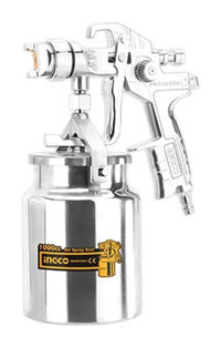 Ingco ING-ASG2101 1 lt 1.4 mm Alttan Depolu Aküsüz Havalı Boya Tabancası
