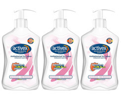 Activex Antibakteriyel Köpük Nemlendiricili 3'lü Sıvı Sabun 500 ml