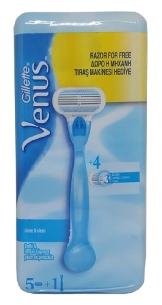 Gillette Venüs Tüm Vücut 5 Başlıklı Çok Amaçlı Sinekkaydı Islak - Kuru Tıraş Makinası