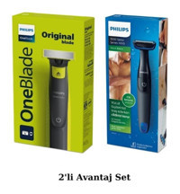 Philips QP2724/10-BG1024 Yüz Vücut 2 Başlıklı Çok Amaçlı Islak - Kuru Tıraş Makinası