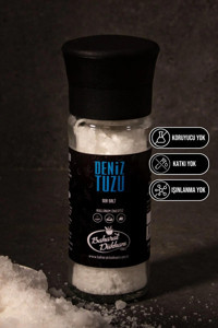Baharat Dükkanı İyotsuz Kristal Deniz Tuzu Değirmen 110 gr