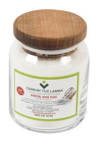 Çankırı Tuz Lamba İyotsuz Kristal Sofra Tuzu Kavanoz 250 gr