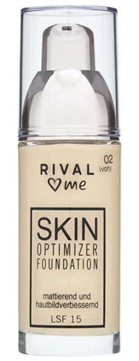 Rival Loves Me Skin Optimizer 02 Ivory Likit Şişe Fondöten 30ml