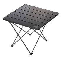 Haegs Full 45x35 cm Çantalı Dikdörtgen Alüminyum Gövdeli Siyah Kamp Masası