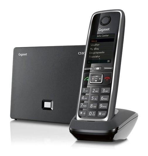 Gigaset C530 IP Tek Ahizeli Ekranlı Kablosuz Telsiz Telefon