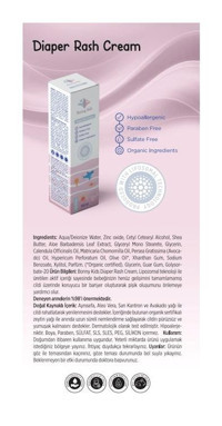 Bonny Vitaminli Parfümsüz Parabensiz Pişik Kremi 100 ml