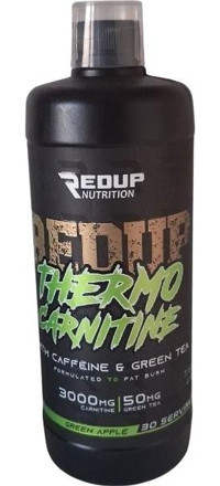 Redup Nutrition Thermo Yeşil Elma Aromalı L-Karnitin 1 lt Sıvı