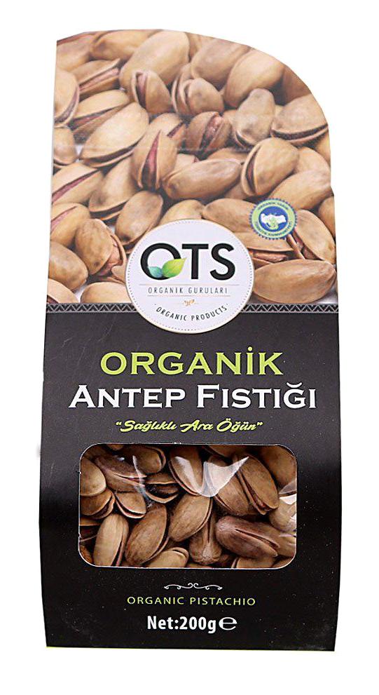 Ots Organik Kabuklu Taze Tane Antep Fıstığı 200 gr