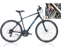 Bianchi T0017-Fs 28 Jant 24 Vites Şehir Bisikleti Bej-Siyah