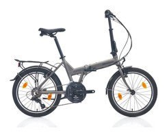 Bianchi Adhoc F21 20 Jant 21 Vites Katlanır Şehir Bisikleti Gri