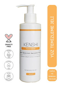 Kenshi Normal ve Yağlı Ciltler Yüz Temizleme Jeli 200 ml