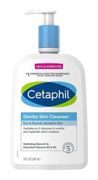 Cetaphil Gentle Kuru, Normal ve Hassas Ciltler Yüz Temizleme Jeli 591 ml