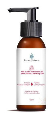 From Natura Gül & Aloe Yüz Temizleme Jeli 100 ml