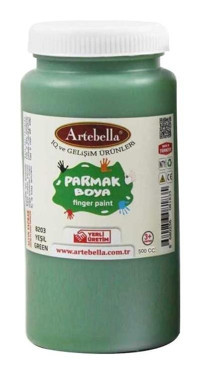 Artebella 500 ml Yeşil Parmak Boyası