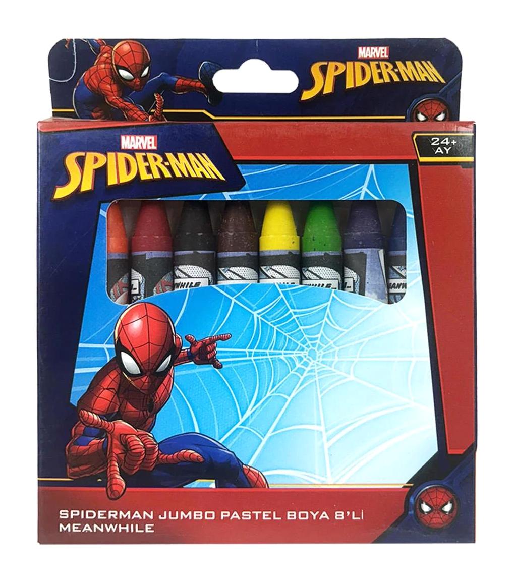 Spiderman Marvel 8'li Kalem Pastel Boya
