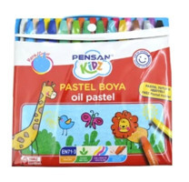 Pensan Kidz Çantalı 18'li Kalem-Yağlı Pastel Boya