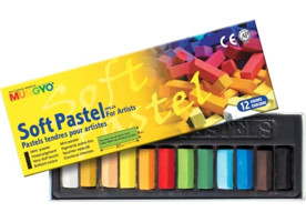 Mungyo Soft Pastel 12'li Kalem Pastel Boya