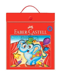 Faber-Castell 5281125137 Çantalı 36'lı Kalem-Yağlı Pastel Boya