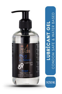 Fixcla Natural Doğal Sade Kayganlaştırıcı Jel 250 ml