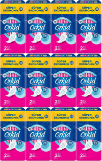 Orkid Ultra Extra İnce 22'li Hijyenik Ped 12 Adet