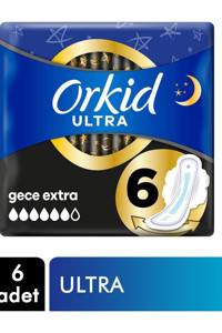 Orkid Ultra Extra İnce 6'lı Hijyenik Ped