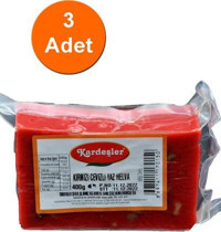 Kardeşler Şekerleme Kırmızı Cevizli Yaz Helva 3x400 gr