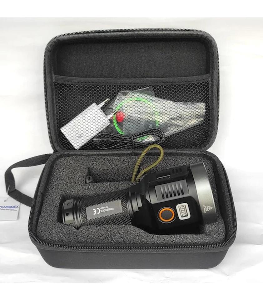 Powerdex PD-12000 4000 Lümen LED Pilli - Şarjlı El Feneri