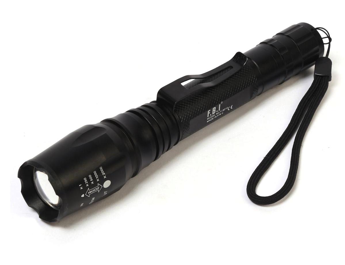 Fbi F-9010 LED Pilli - Şarjlı El Feneri