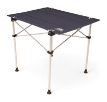 Lerato 73x53 cm Çantalı Dikdörtgen Aliminyum Lacivert Kamp Masası