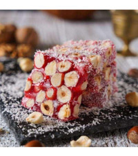 Yeni Uğur Oskar Çilekli-Fındıklı Lokum 500 gr