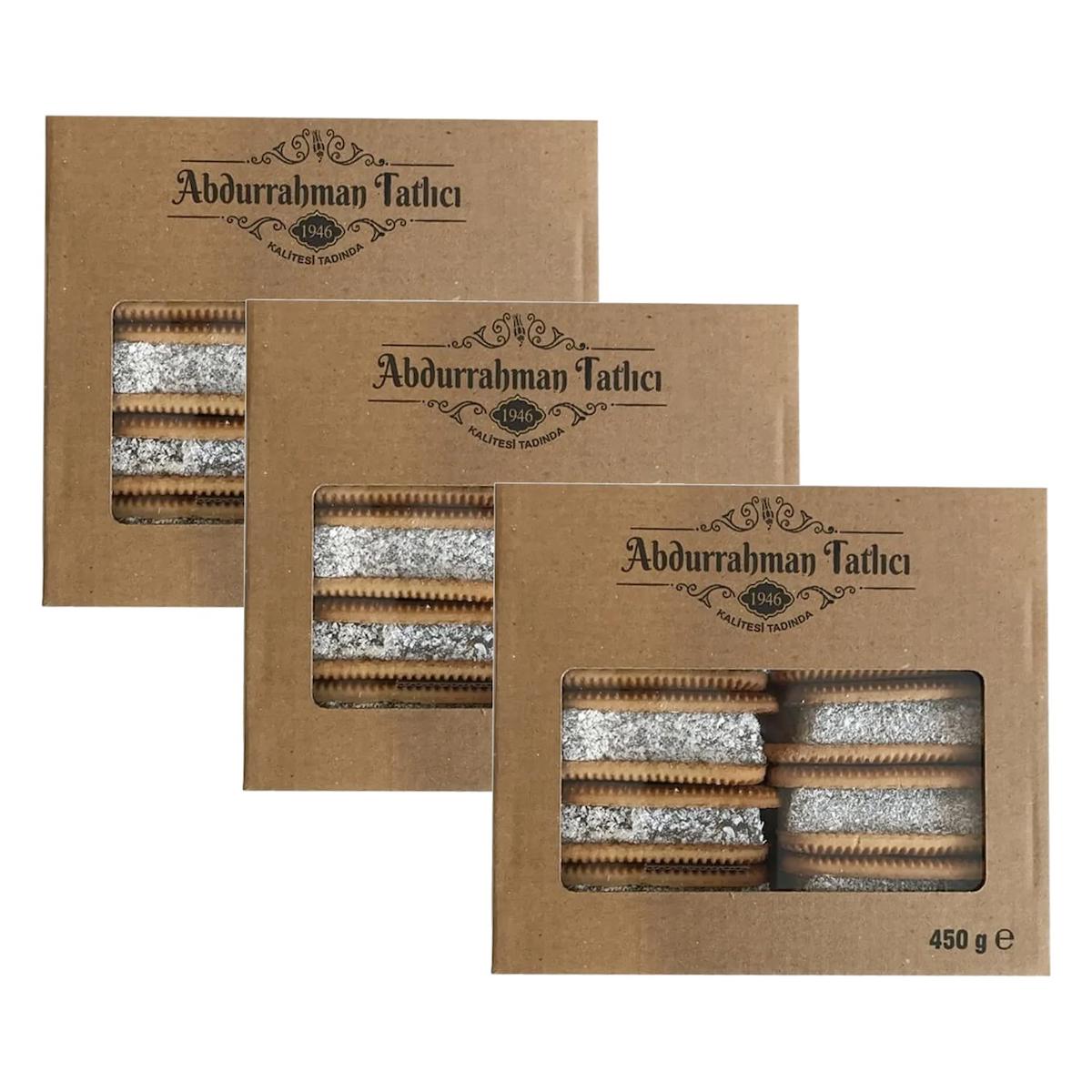 Abdurrahman Tatlıcı Bisküvili Lokum 3x450 gr