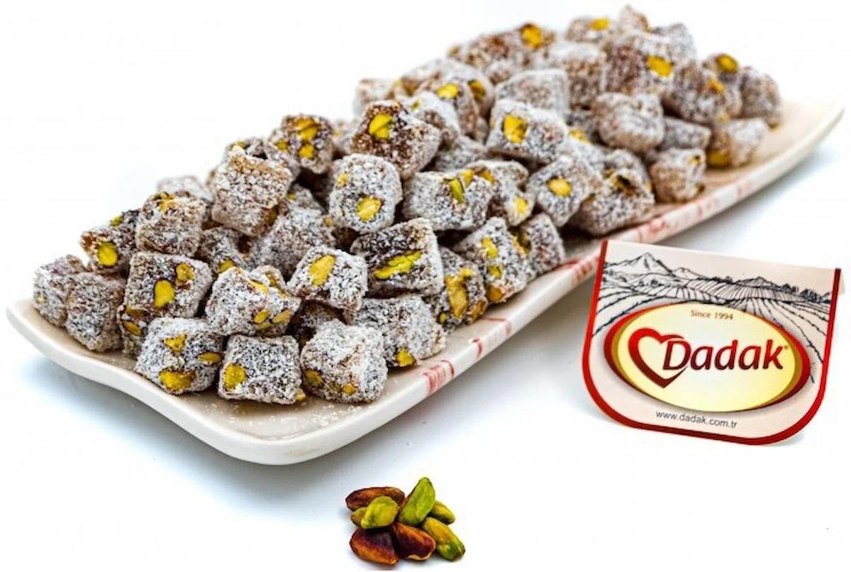 Dadak Mini Antep Fıstıklı Çifte Kavrulmuş Lokum 5 kg