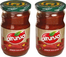 Altunsa Antep Acılı Biber Salçası 2x640 gr