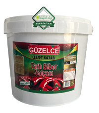 Güzelce Ev Yapımı Organik Hatay Tatlı Biber Salçası 20 kg