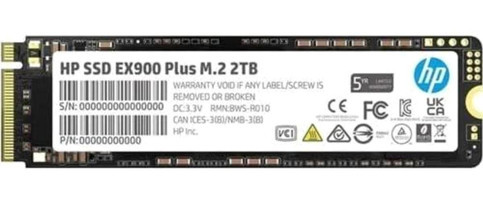 Hp EX900 Plus 35M35AA PCIE 2 TB M2 SSD