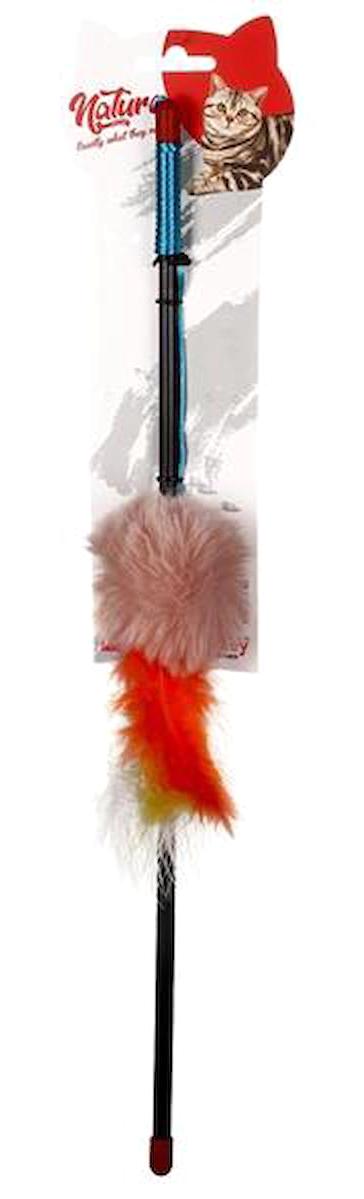 Natura PTC-022 Tüylü Yakalama Yavru-Yetişkin Top Kedi Oyuncağı