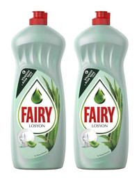 Fairy Aloe Vera Kokulu Losyonlu Sıvı El Bulaşık Deterjanı 2x750 ml