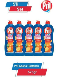 Pril Adana Portakalı Kokulu Sıvı El Bulaşık Deterjanı 5x675 ml