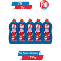 Pril Amasya Elması Kokulu Sıvı El Bulaşık Deterjanı 5x1.35 lt