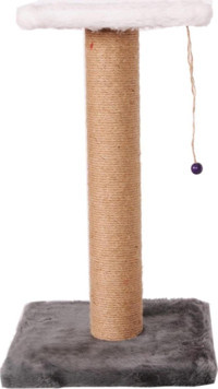 Nursoft Step Oturaklı 54 cm Kedi Tırmalama Tahtası Beyaz