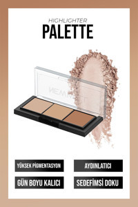 New Well Porcelain Make Up Toz Highlighter Paleti