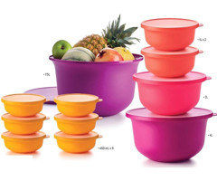 Tupperware Aloha 1 Yuvarlak Plastik Saklama Kabı