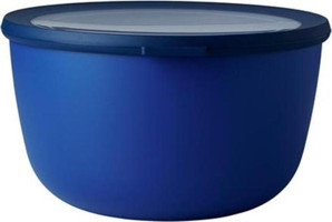 Mepal Multi Bowl Cirqula Round Mavi 2'li Yuvarlak Plastik Saklama Kabı 3 lt