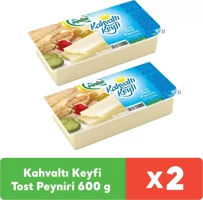Pınar Tost Peyniri Kaşar İnek Peynir 2x600 gr