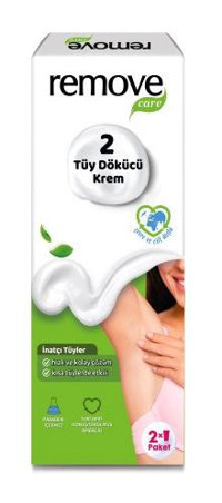 Remove Care İnatçı Tüyler Tüy Dökücü Krem 2x100 ml