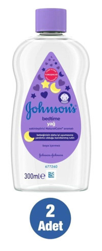 Johnson's Baby Bedtime Naturacalm Bebek Yağı 2x300 ml