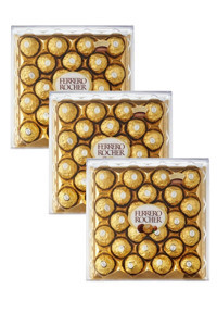 Ferrero Rocher Truffle Fındıklı Sütlü Çikolata 300 gr 3'lü