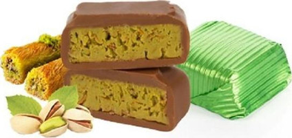 Melodi Çikolata Dubai Antep Fıstığı-Kadayıf Sütlü Çikolata 500 gr