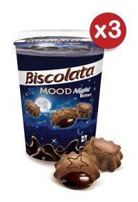 Biscolata Night Bitter Bitter Çikolata 125 gr 3'lü